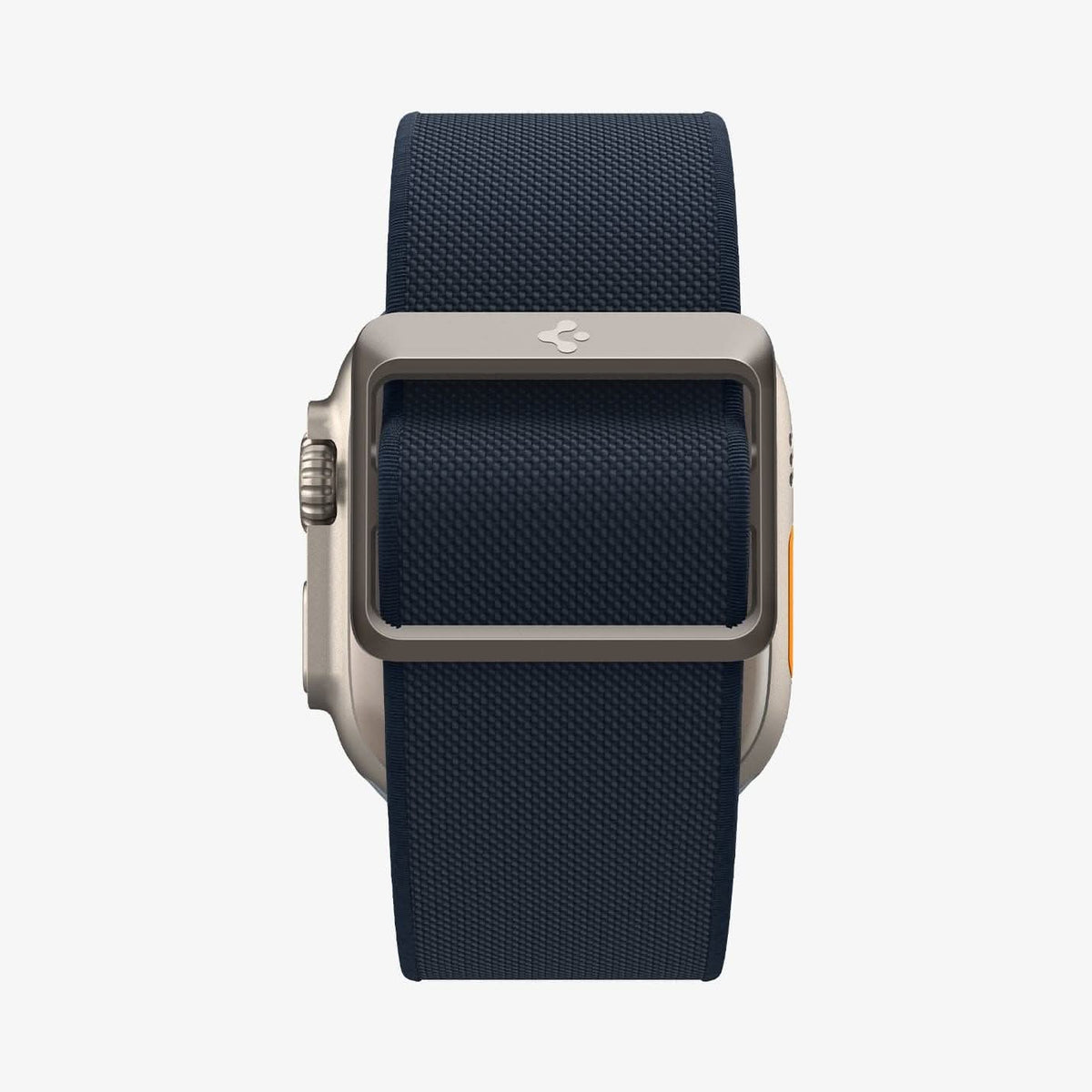 AMP05984 - Apple Watch Series (Apple Watch (49mm)/Apple Watch (45mm)/Apple Watch (42mm)) Watch Band Lite Fit Ultra in navy showing the back