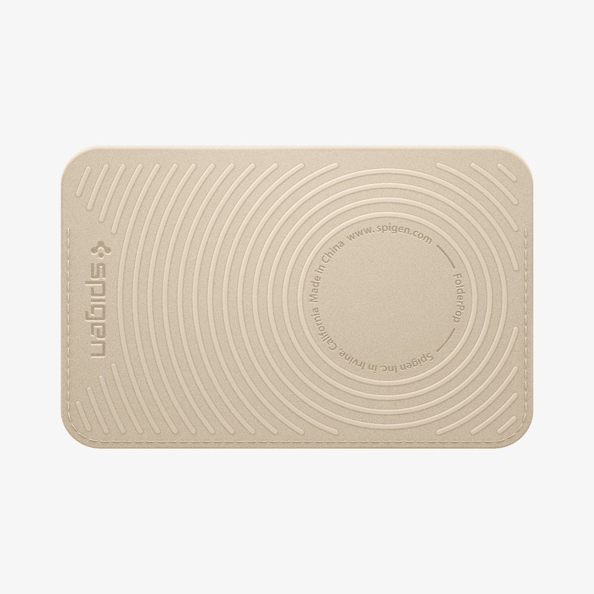 AFA07232 - MagSafe Card Holder Folder Pop (Mag Fit) in Rainbow showing the back with non-slip grid lines
