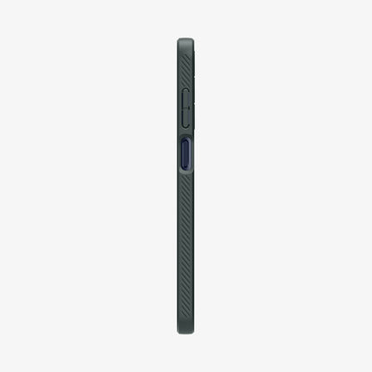 ACS07247 - Galaxy A15 5G Case Liquid Air in Abyss Green showing the side with side buttons