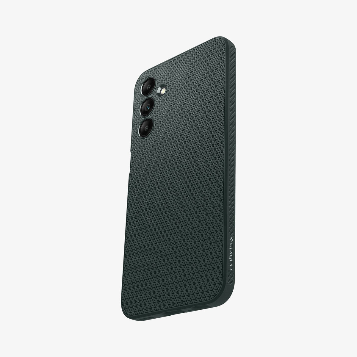 ACS07247 - Galaxy A15 5G Case Liquid Air in Abyss Green showing the back, partial side and bottom