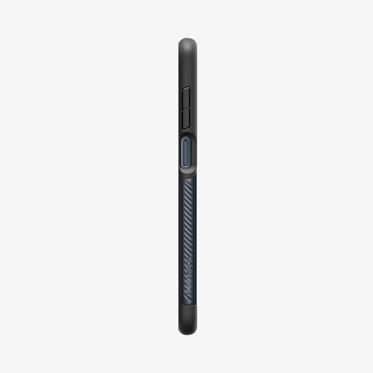ACS09014 - Galaxy A16 Case Slim Armor in Metal Slate showing the side