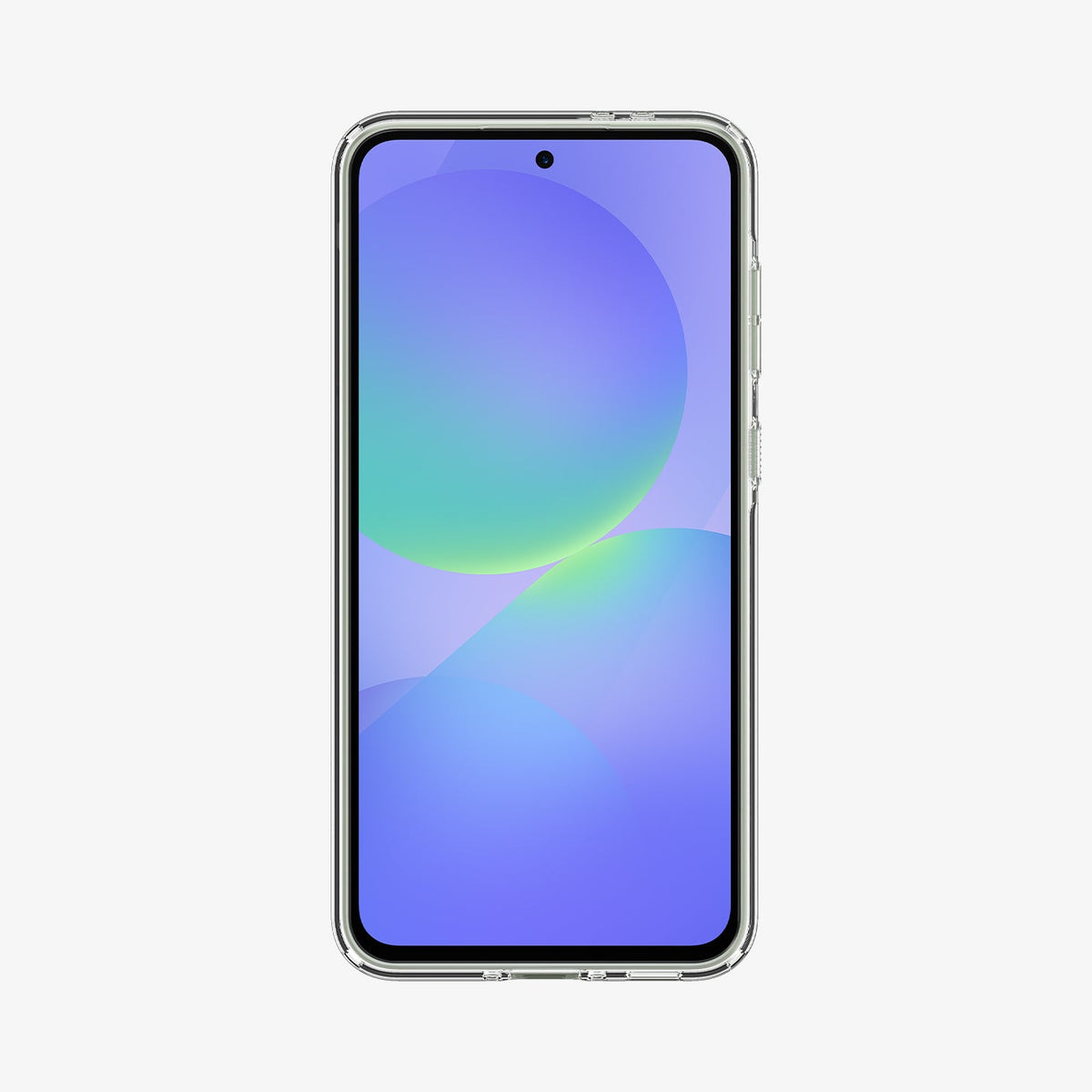 ACS09167 - Galaxy A36 5G Case Liquid Crystal in Crystal Clear showing the front