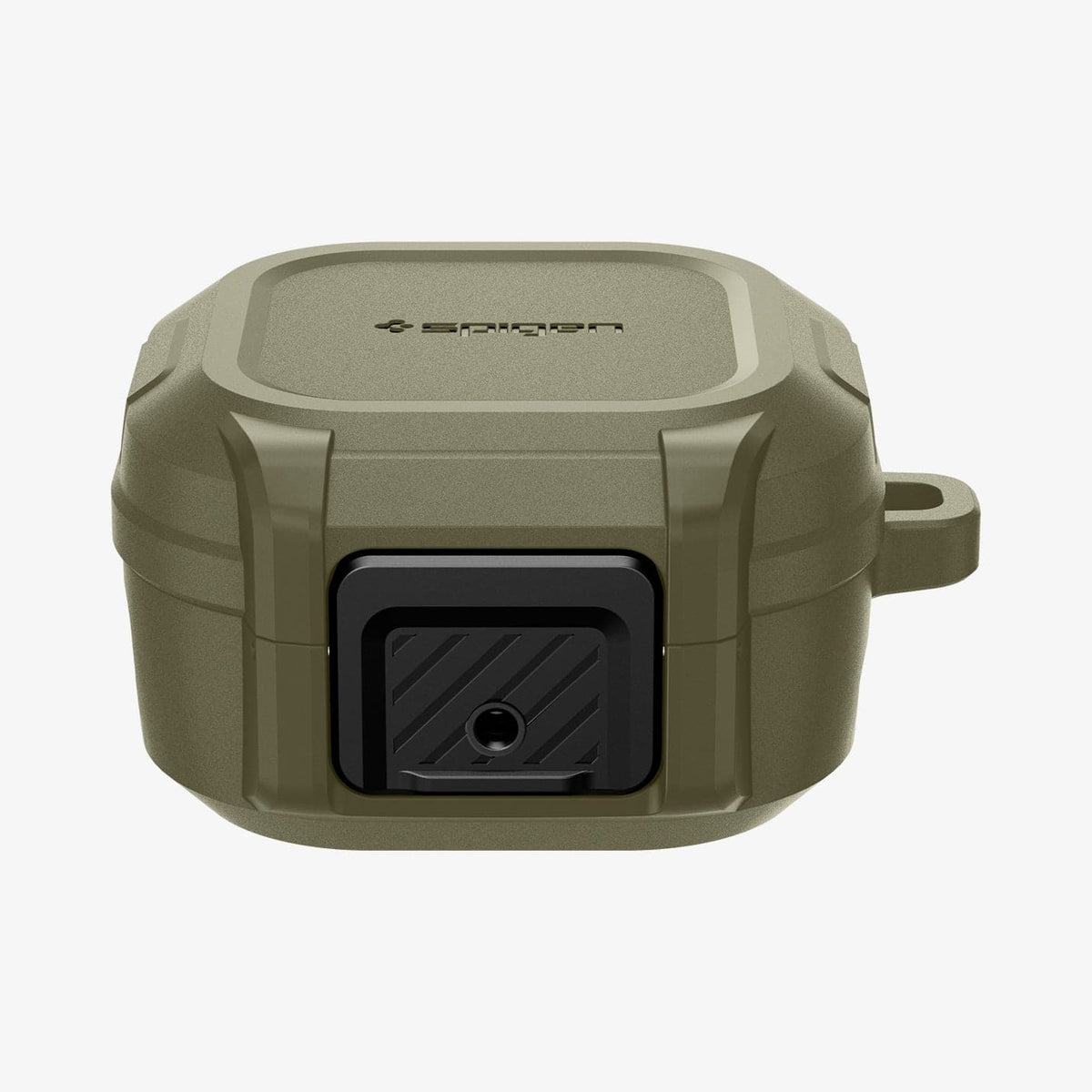 ACS05912 - Galaxy Buds 2 Pro / 2 / Pro / Live Case Lock Fit in vintage khaki showing the front and partial top