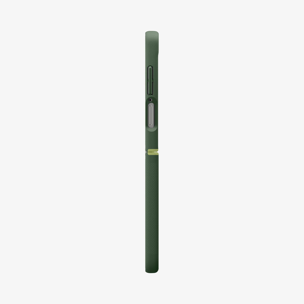 ACS11159 - Galaxy Z Flip 7 Nano Pop (MagFit) in Avo Green showing the side