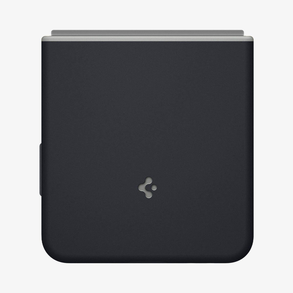 ACS11158 - Galaxy Z Flip 7 Nano Pop (MagFit) in Black Sesame showing the back with device folded