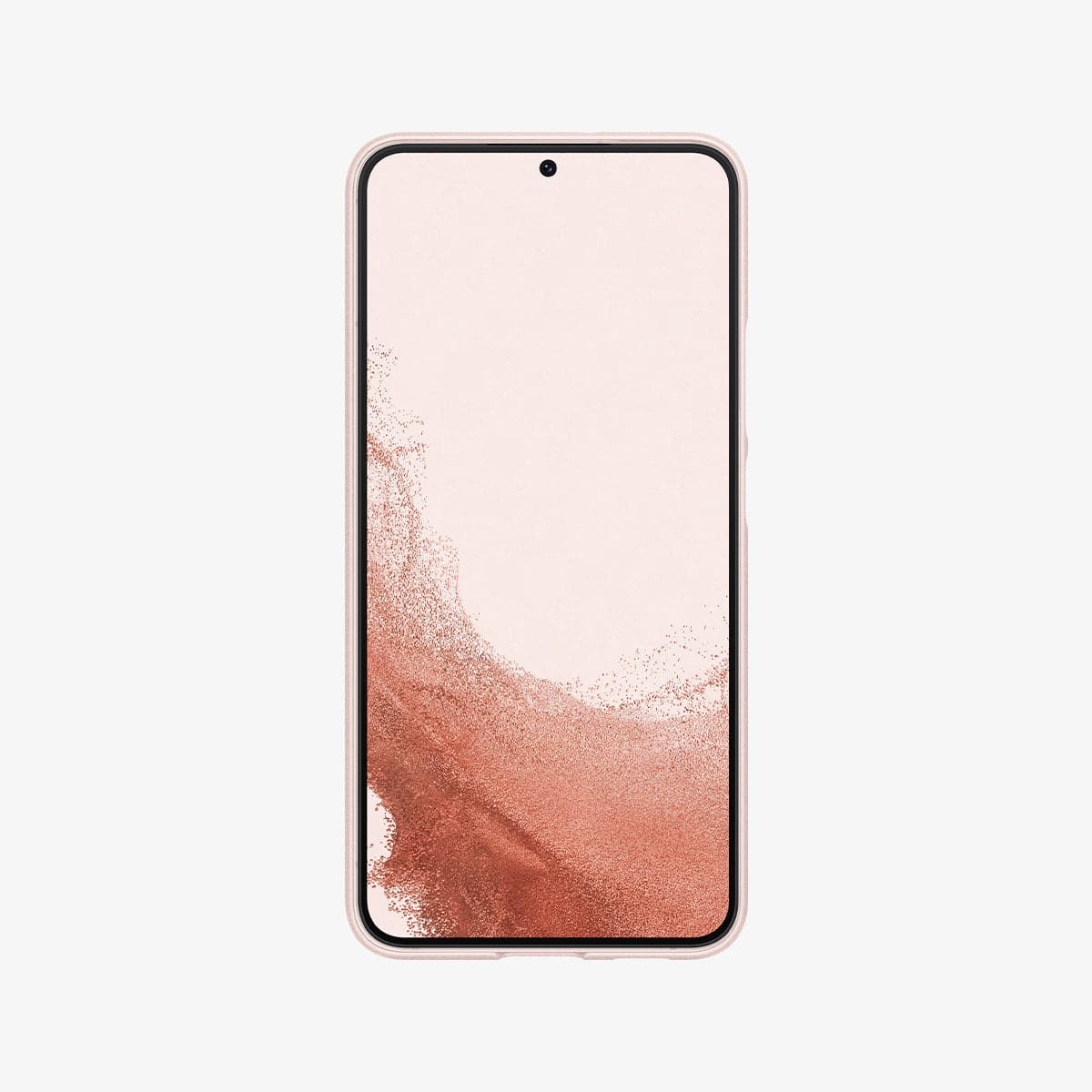 ACS04389 - Galaxy S22 5G Case AirSkin in misty pink showing the front