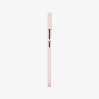 ACS04389 - Galaxy S22 5G Case AirSkin in misty pink showing the side with volume controls