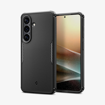 ACS10741 - Galaxy S26 Core Armor (Mag Fit) showing the back with the device, partial back case only, partial front and sides with magfit