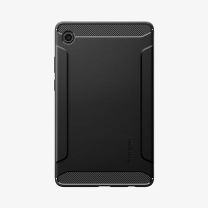 ACS10462 - Galaxy Tab A11 Rugged Armor in Matte Black showing the back