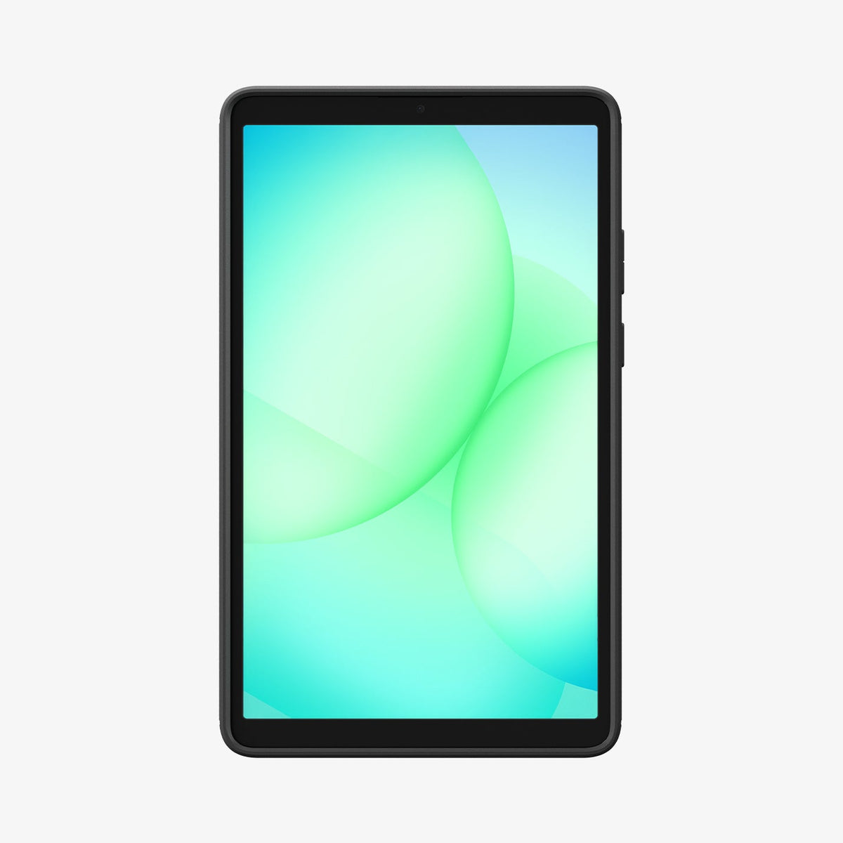 ACS10462 - Galaxy Tab A11 Rugged Armor in Matte Black showing the front