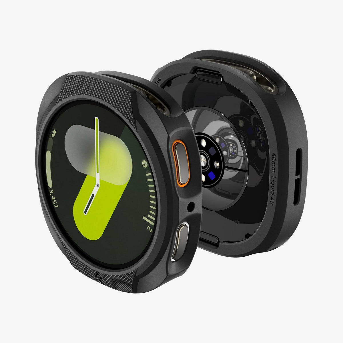 ACS09839 - Galaxy Watch 9 (40mm) Liquid Air showing the front, back, and sides of the watch face
