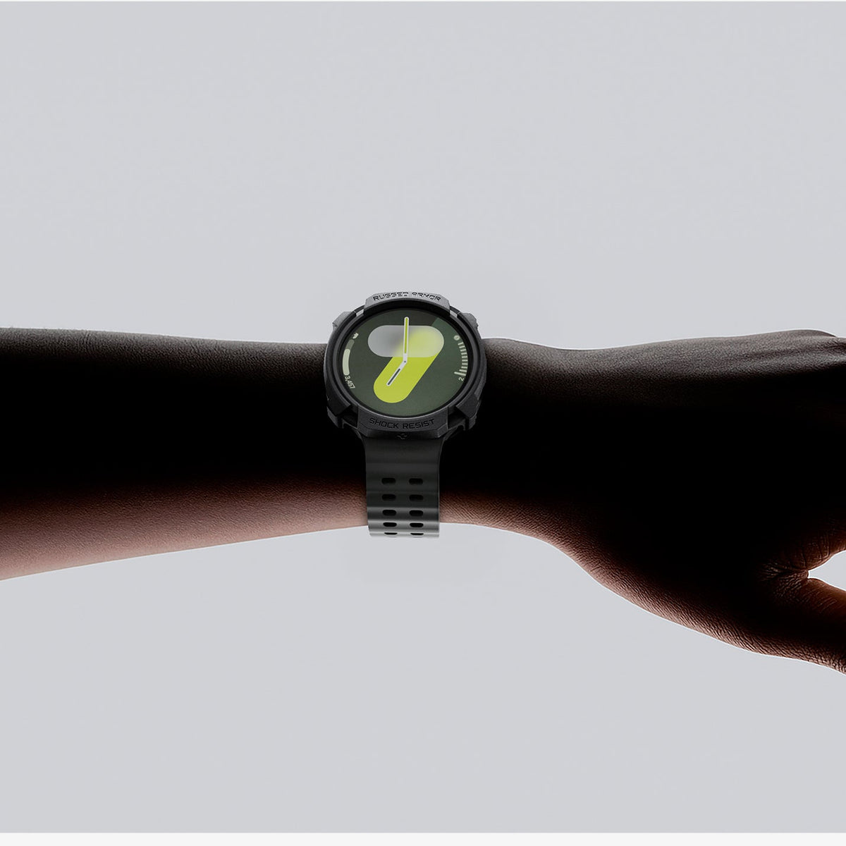ACS10004 - Galaxy Watch 9 (40mm) Rugged Armor showing watch on the hand