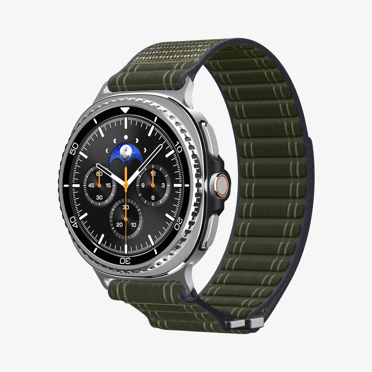 AMP10154 - Galaxy Watch 9 Series WBF0 in green showing the front, sides, and inner bottom