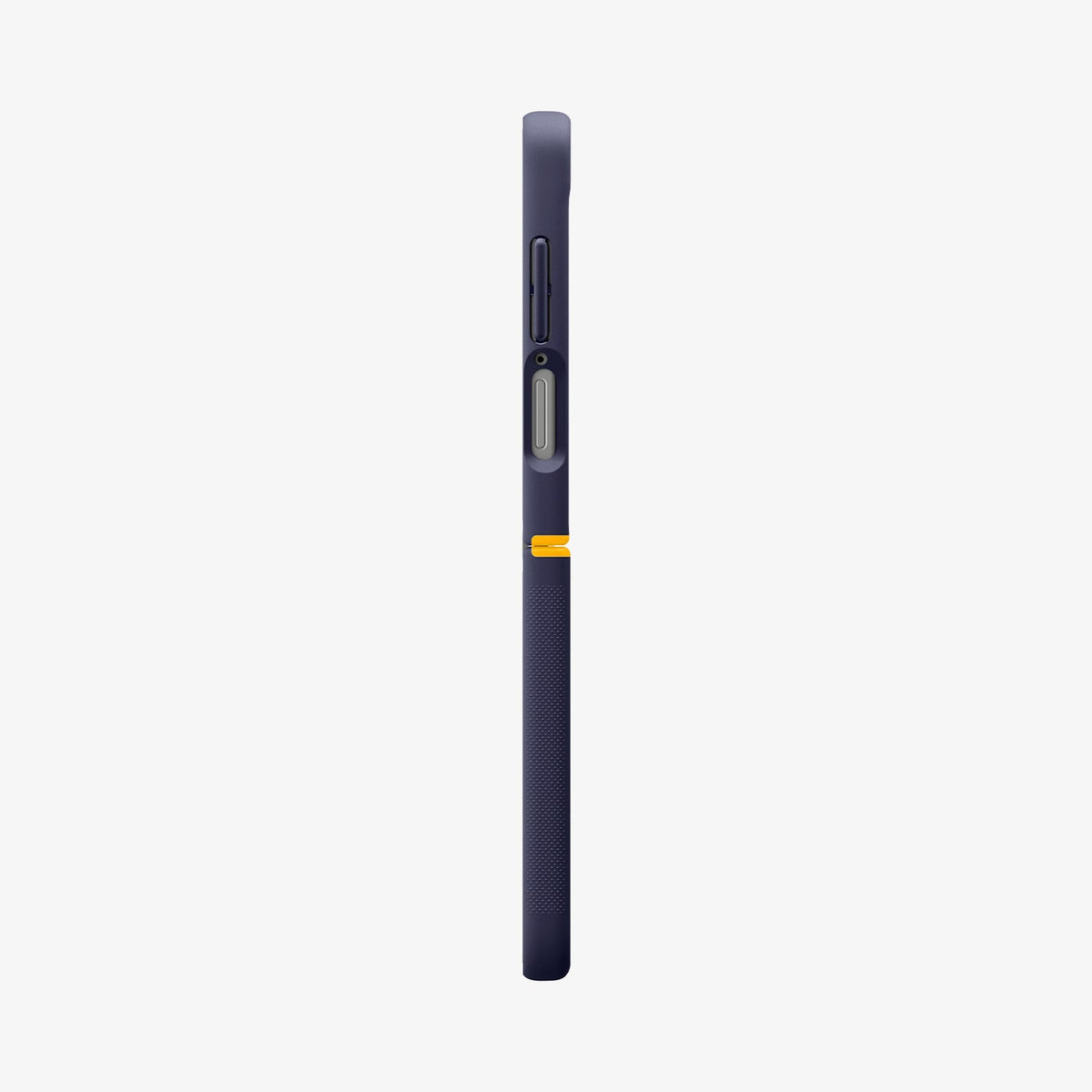 ACS09563 - Galaxy Z Flip 7 Case Nano Pop (MagFit) in blueberry navy showing the side