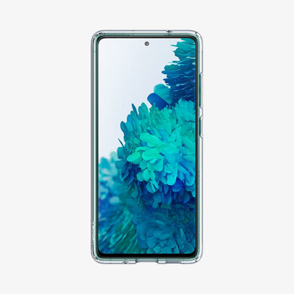 ACS01848 - Galaxy S20 FE Ultra Hybrid Case in crystal clear showing the front