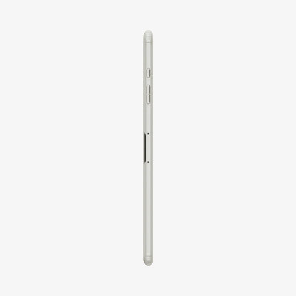 ACS06836 - Galaxy Tab S9+ Case Ultra Hybrid Pro in gray showing the side with volume controls