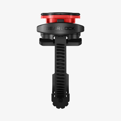 000MP25057 - Gearlock MS100 Bike Mount Stem / Handlebar in black showing the front