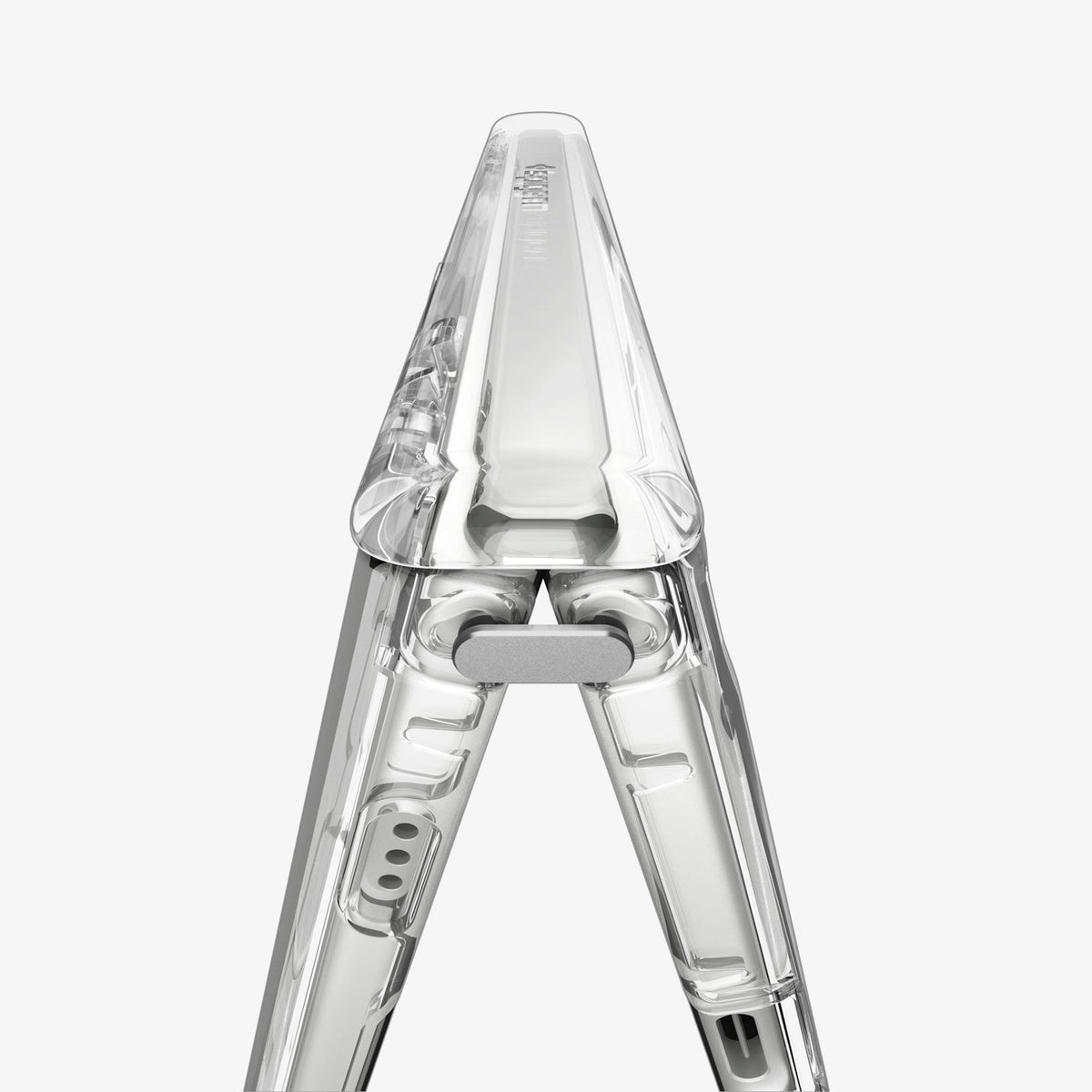 ACS11781 - iPhone Duo Ultra Hybrid Pro showing a close-up of the hinge structure designed for smooth folding