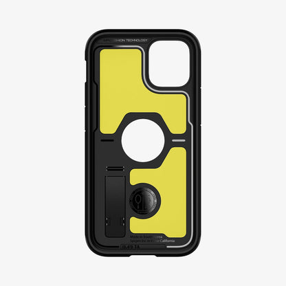ACS01753 - iPhone 12 Mini Case Tough Armor in black showing the inside of case