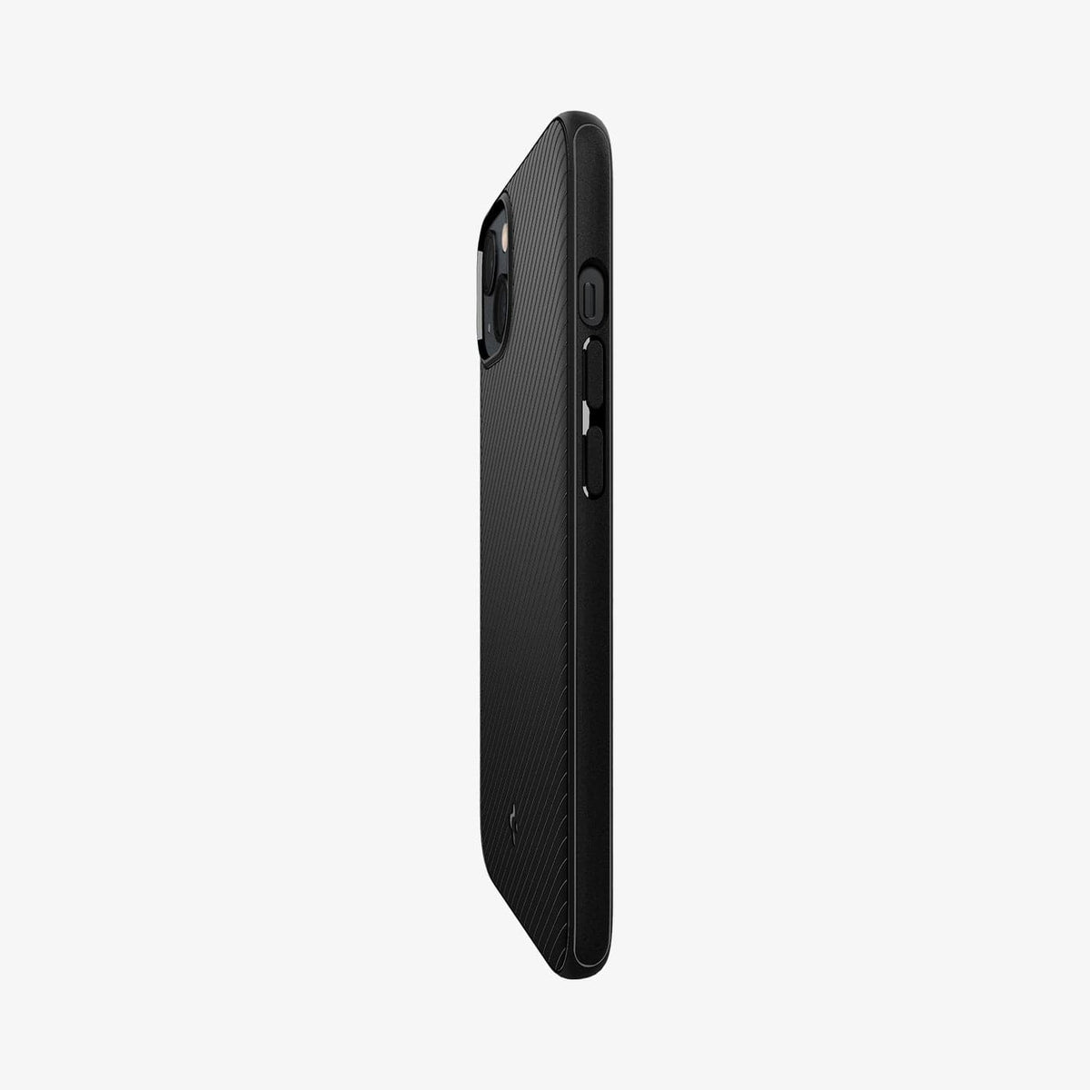 ACS03546 - iPhone 13 Case Mag Armor in black showing the side and partial back