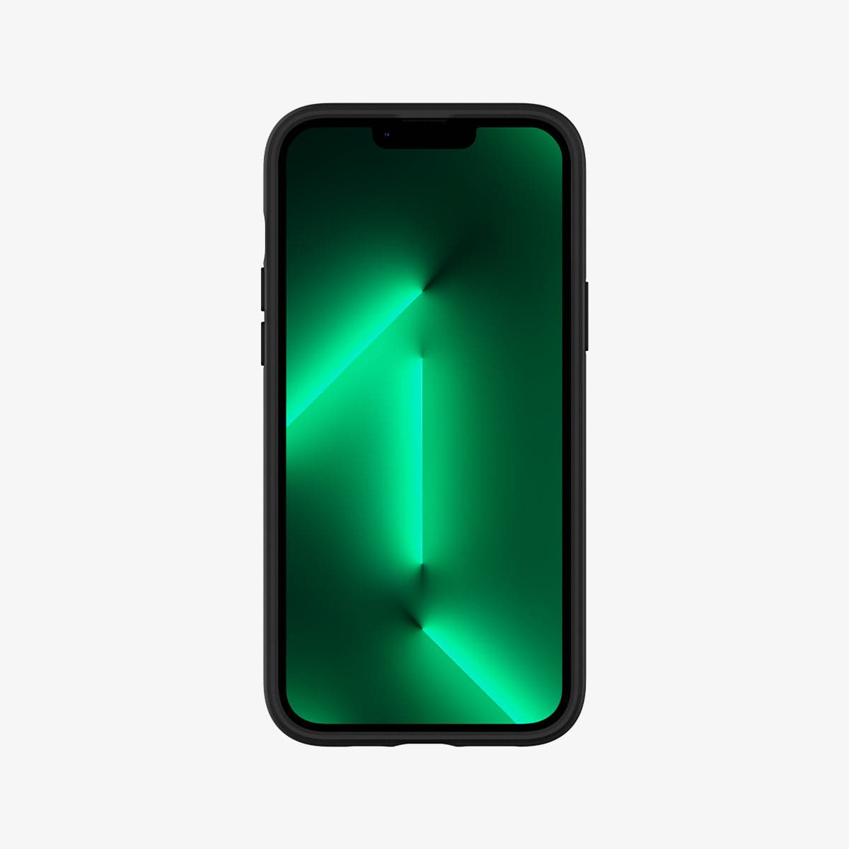 ACS04559 - iPhone 13 Pro Max Case Slim Armor CS in midnight green showing the front