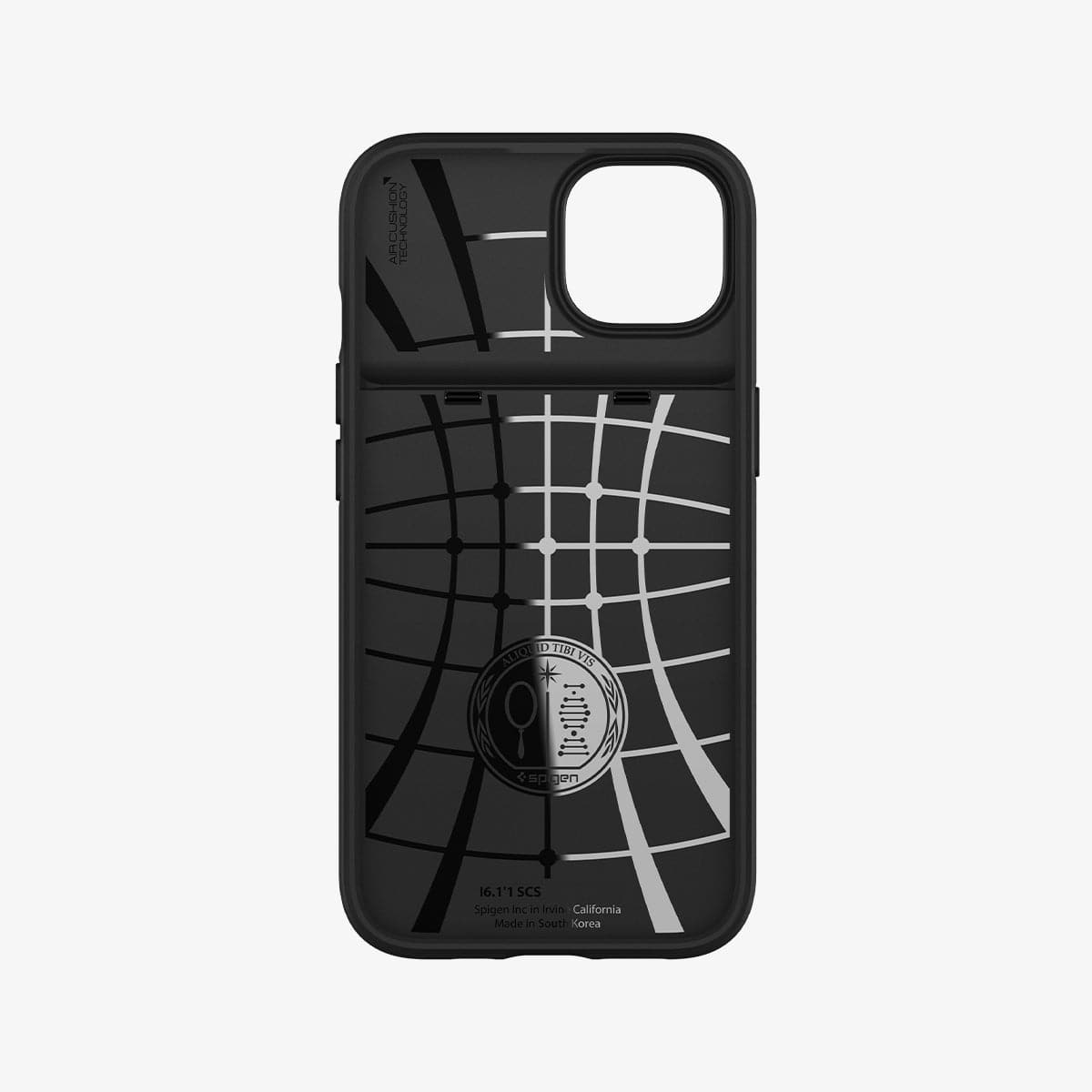 ACS03536 - iPhone 13 Case Slim Armor CS in black showing the inside of case