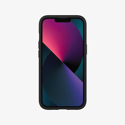 ACS03536 - iPhone 13 Case Slim Armor CS in black showing the front