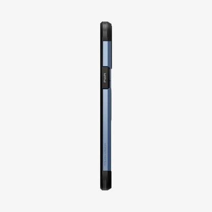 ACS03838 - iPhone 13 Pro Max Case Tough Armor in sierra blue showing the side