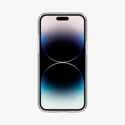ACS04969 - iPhone 14 Pro Case Ultra Hybrid (MagFit) in white showing the front