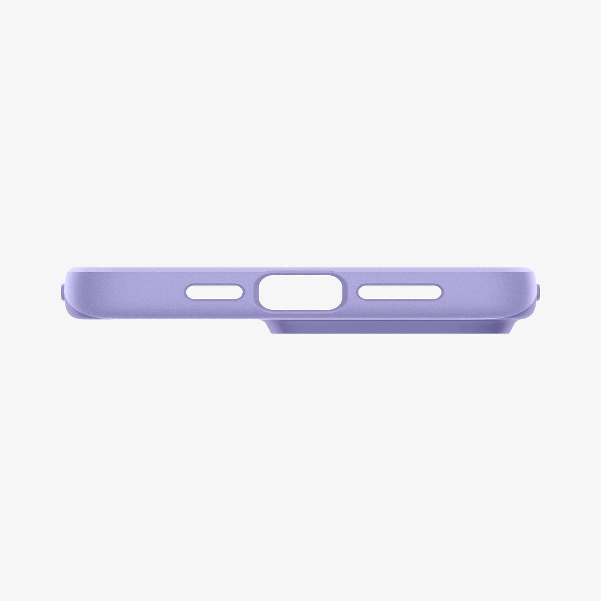 ACS06692 - iPhone 15 Pro Case Thin Fit in iris purple showing the bottom