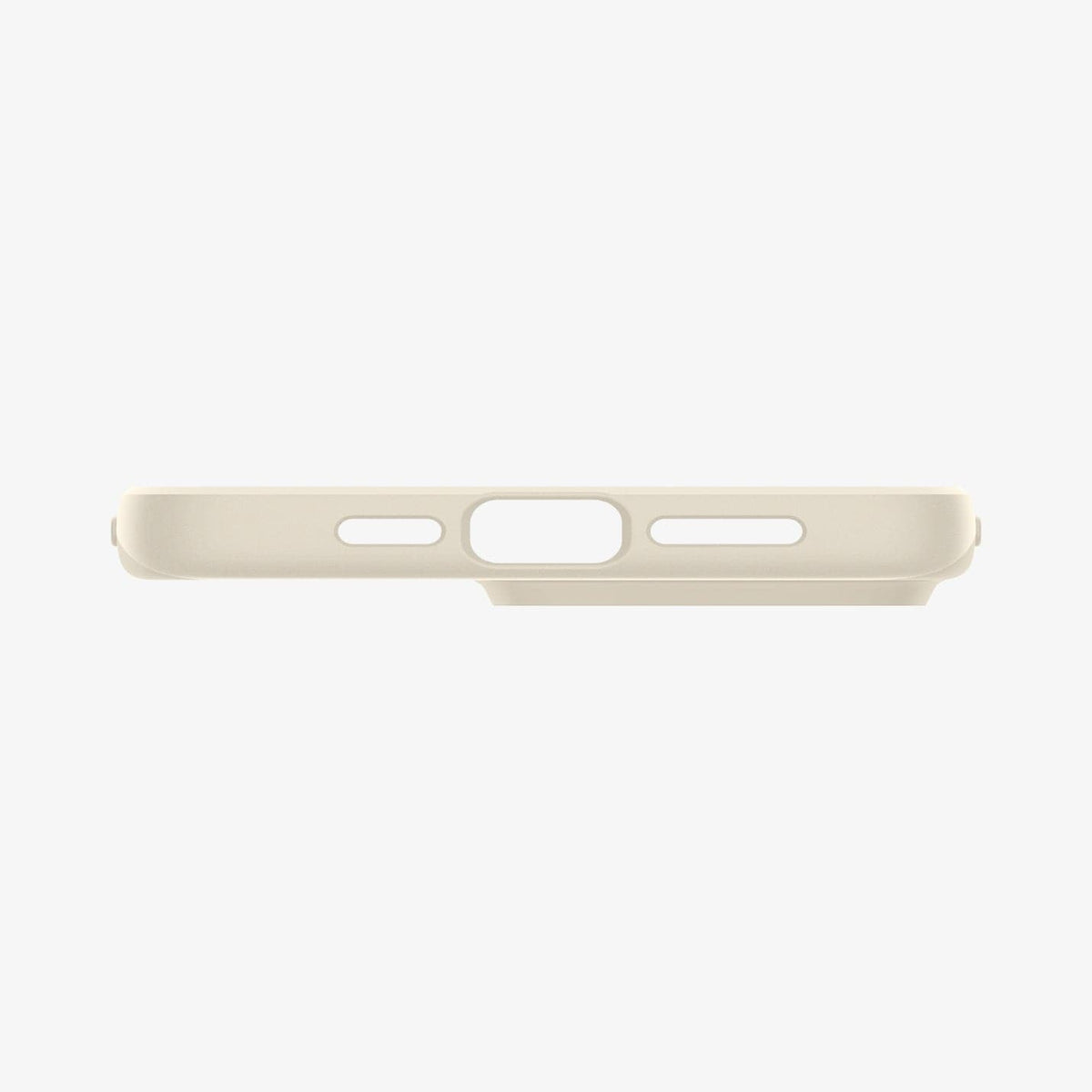 ACS06694 - iPhone 15 Pro Case Thin Fit in mute beige showing the bottom