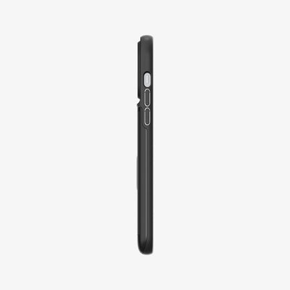 ACS04835 - iPhone 14 Pro Max Case Slim Armor CS in black showing the side with volume controls