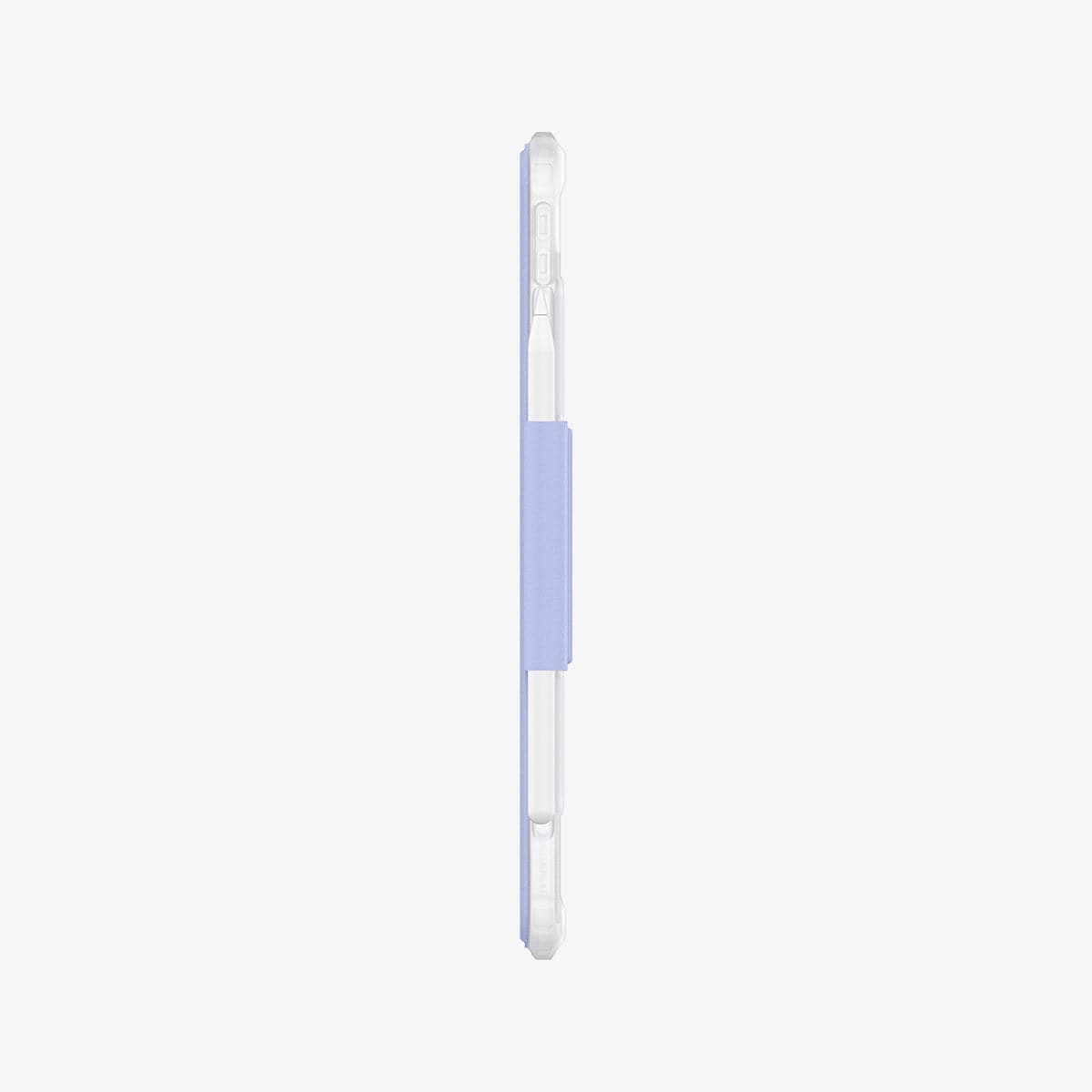 ACS04567 - iPad Air 10.9" (2022 / 2020) Case Ultra Hybrid Pro in lavender showing the side with volume controls