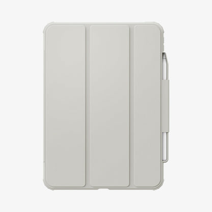 ACS07024 - iPad Pro 11-inch Case Air Skin Pro in Gray showing the front with s-pen attached