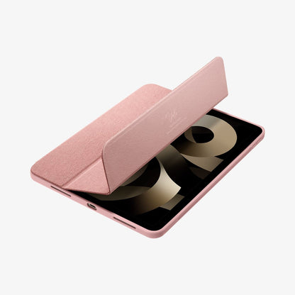 ACS01944 - iPad Air 10.9" Case Urban Fit in rose gold showing the front with cover half open