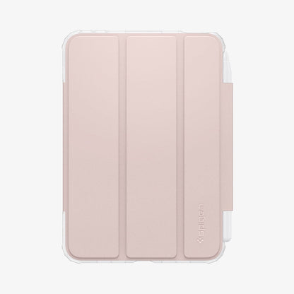 ACS03896 - iPad Mini 6 Case Ultra Hybrid Pro in rose gold showing the front