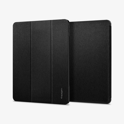 ACS03434 - iPad Pro 12.9" (2022/2021) Case Urban Fit in black showing the front and back