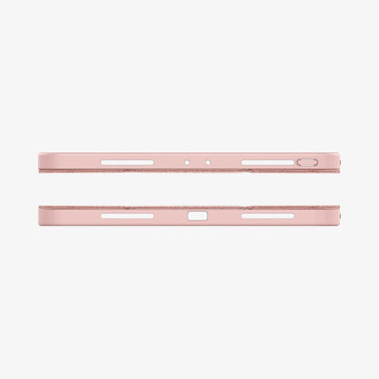 ACS01055 - iPad Pro 11" Case Urban Fit in rose gold showing the top and bottom with precise cutouts