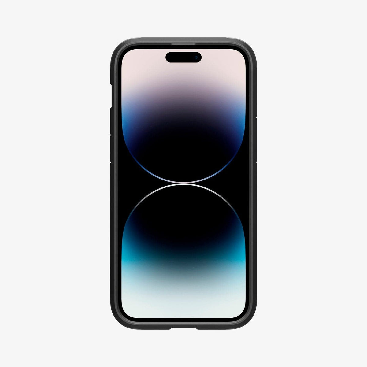 ACS04839 - iPhone 14 Pro Max Case Tough Armor (MagFit) in gunmetal showing the front