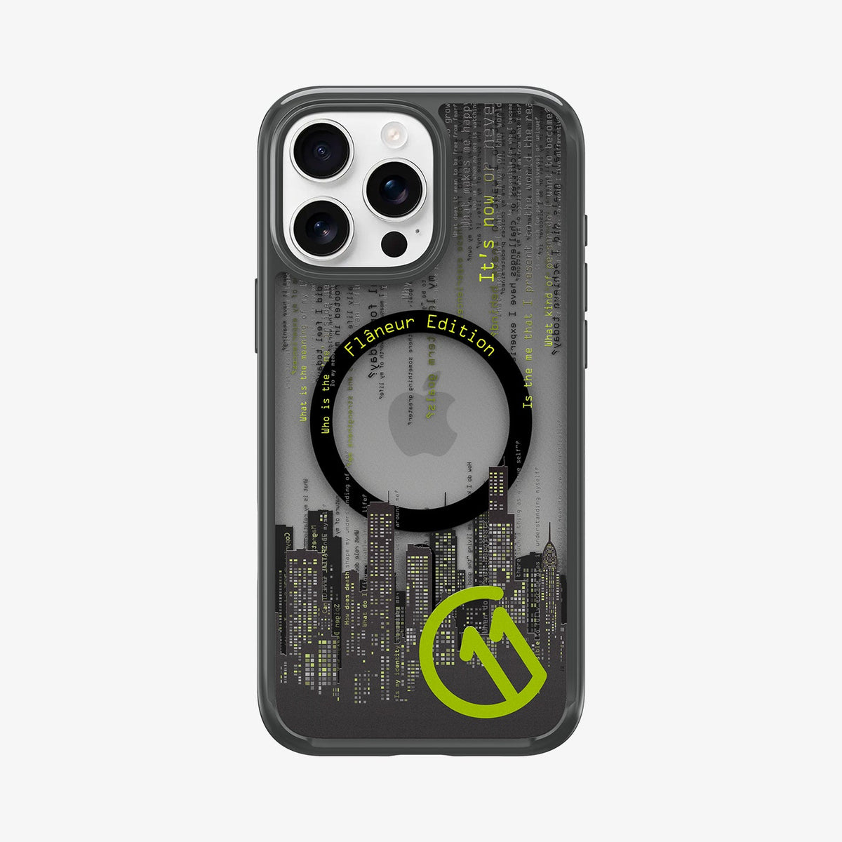 ACS09378 - iPhone 16 Pro Case c11 Series Flâneur Edition (MagFit) showing the back