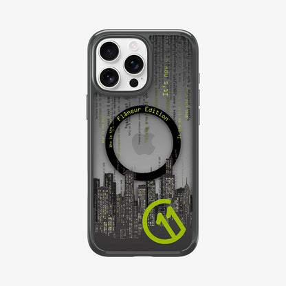 ACS09378 - iPhone 16 Pro Case c11 Series Flâneur Edition (MagFit) showing the back