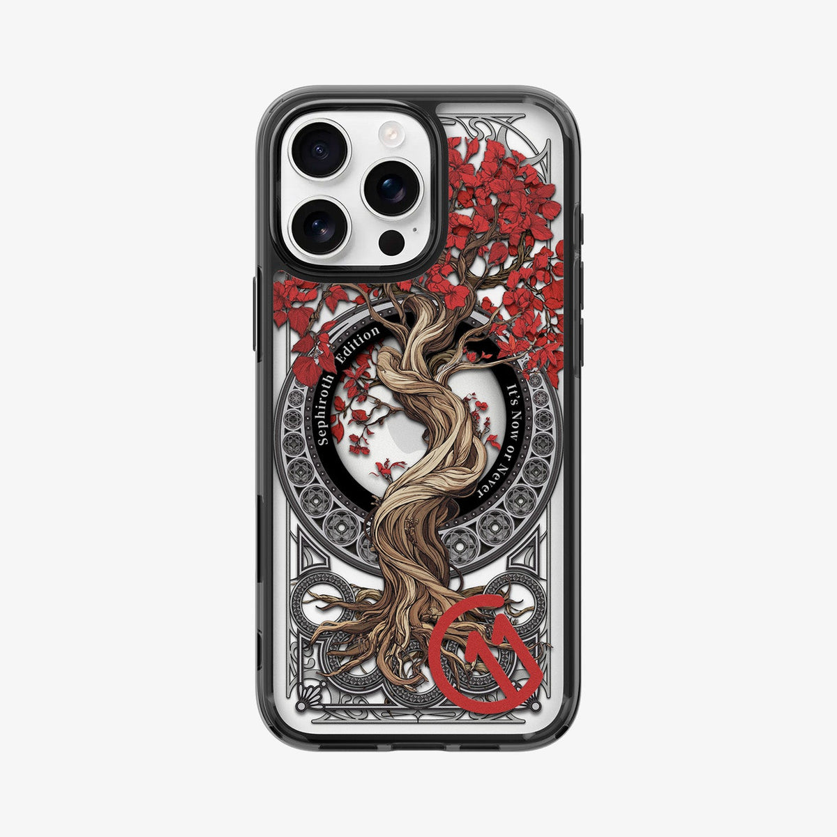 ACS09757 - iPhone 16 Pro Max Case c11 Series Sephiroth Edition (MagFit) showing the back