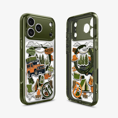 ACS10818 - iPhone 17 Pro c11 Series Traverse Edition (MagFit) showing the back and inside