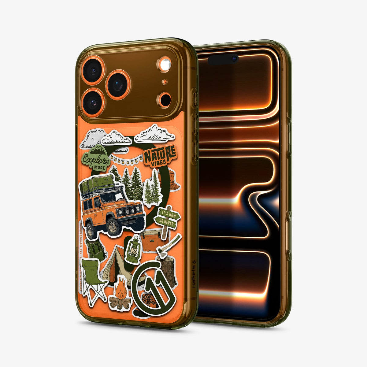 ACS10817 - iPhone 17 Pro Max c11 Series Traverse Edition (MagFit) showing back and front