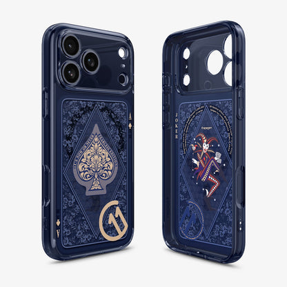 ACS10410 - iPhone 17 Pro Series Case c11 Fearless Edition (MagFit) showing the back, sides and inside of case