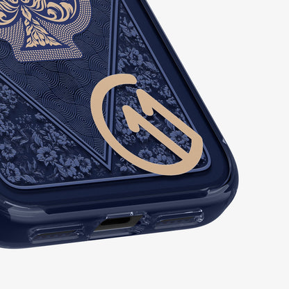 ACS10410 - iPhone 17 Pro Series Case c11 Fearless Edition (MagFit) showing the back zoomed in on c11 logo