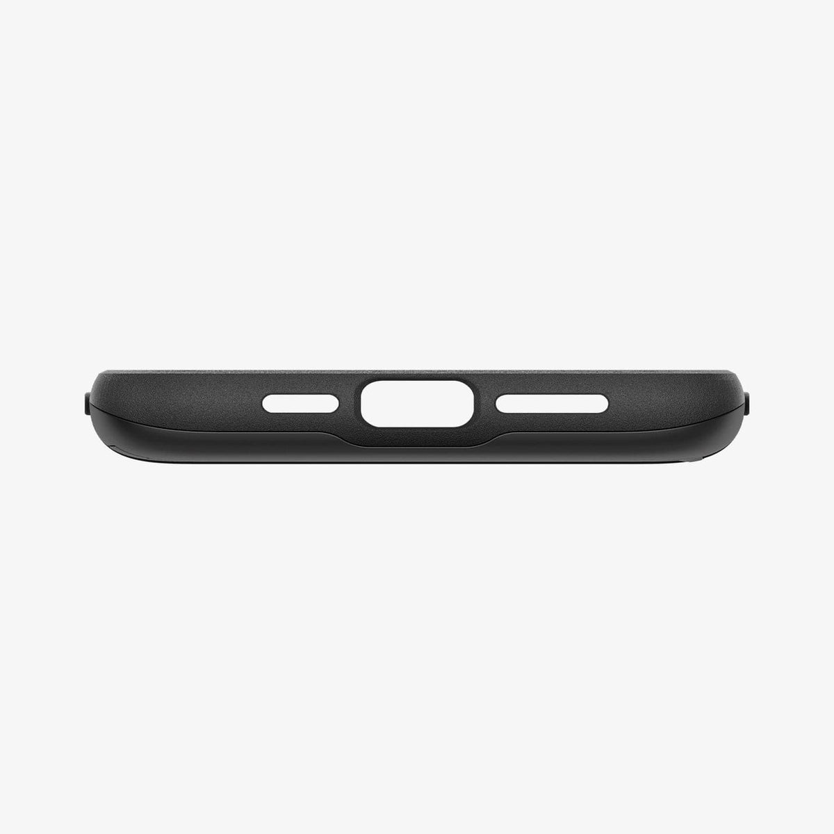 ACS06728 - iPhone 15 Pro Case Slim Armor CS in black showing the bottom