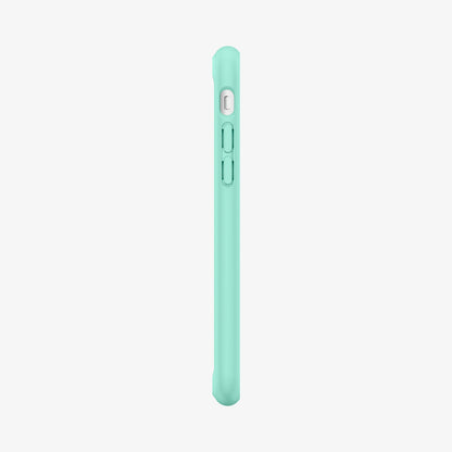 042CS20925 - iPhone SE Ultra Hybrid case in mint showing the side