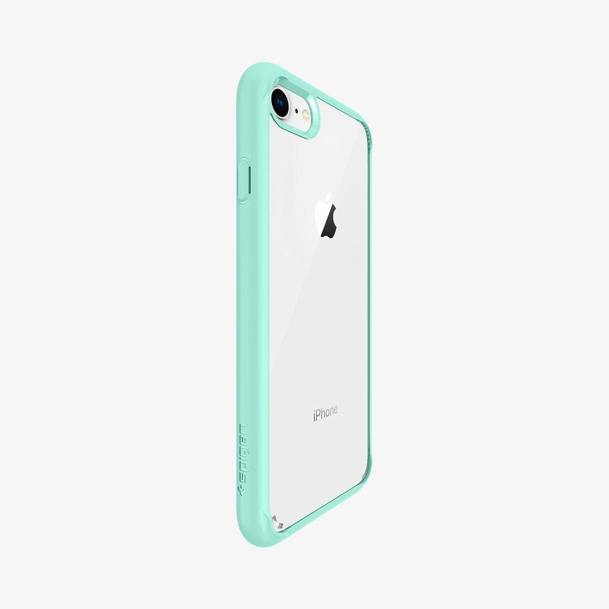 042CS20925 - iPhone 7 Series Ultra Hybrid Case in Mint showing the back and side
