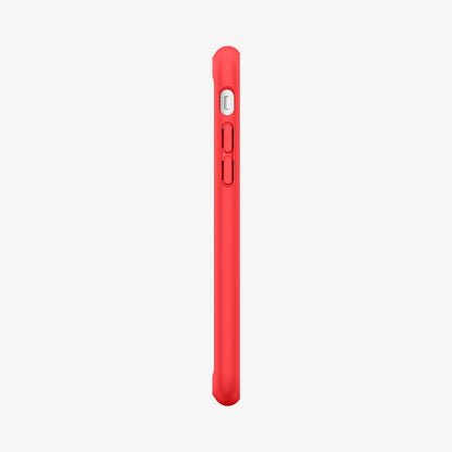 042CS21724 - iPhone 8 Series Ultra Hybrid Case in Red showing the side